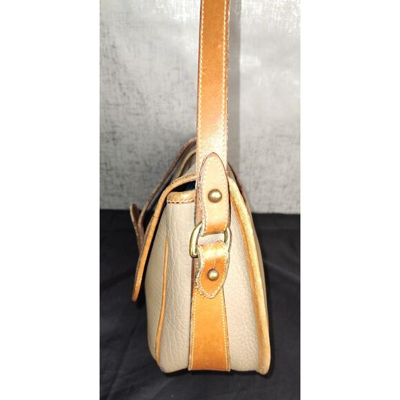 Dooney & Bourke All-Weather Brown Leather Crossbody Bag - Picture 5 of 10